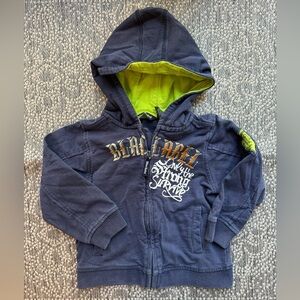 BLACK LABEL Boy’s Zip Up Hooded Jacket - 24 Months
